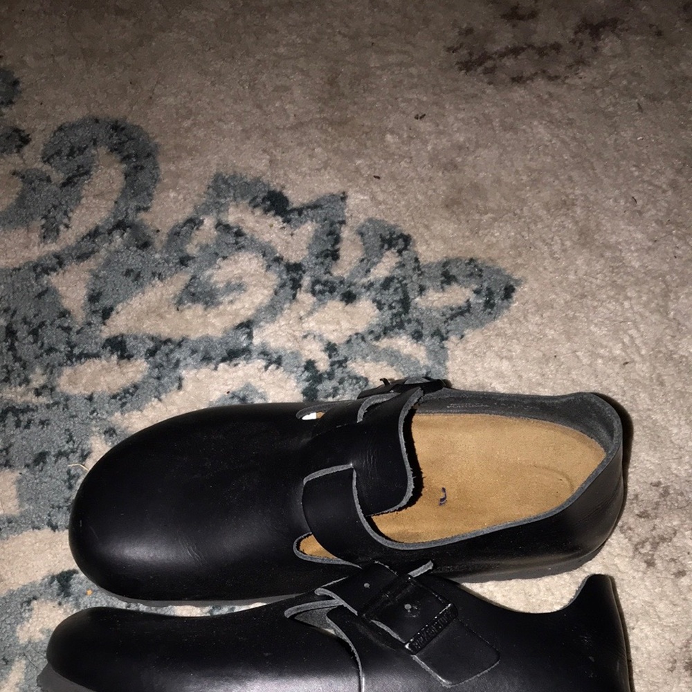 Birkenstock’s women’s shoes black size 38